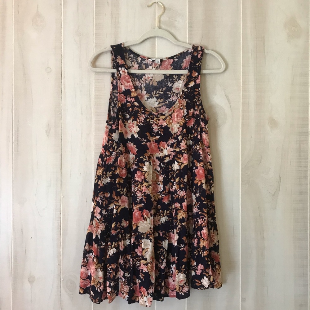 AEO Floral Babydoll Dress